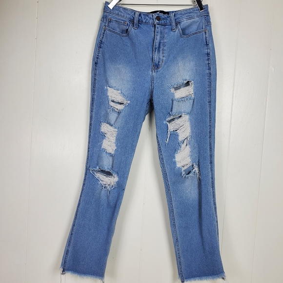 Hollister ultra high rise mom jeans size 27 / 5 - Picture 8 of 14